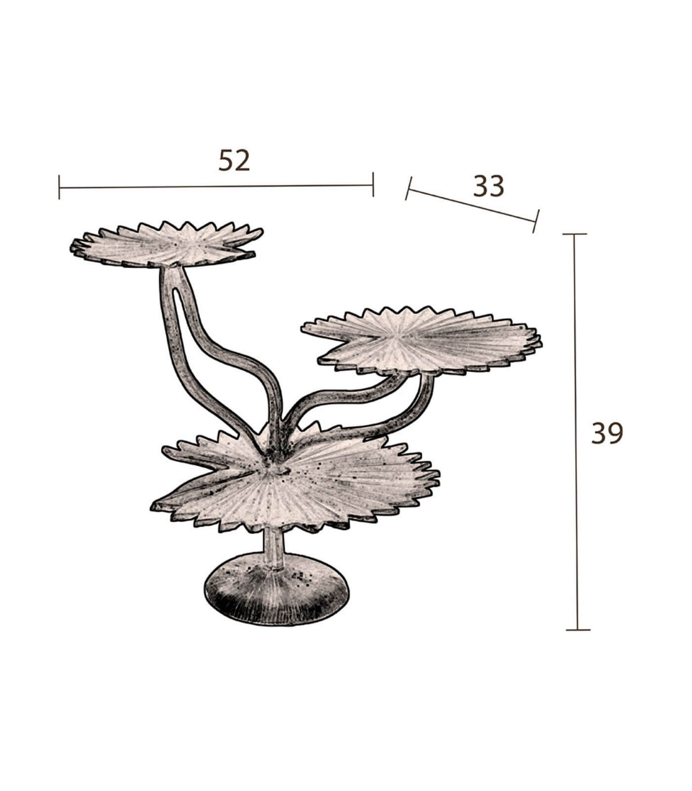 présentoir à 3 plateaux leela 6 présentoir à 3 plateaux leela – image 6