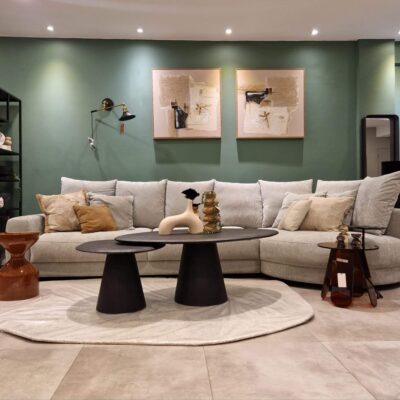 home 62 canapé lounge petrone - l 357 x p 167 cm