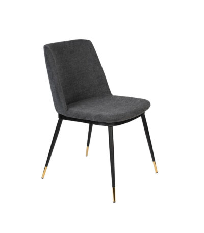 chaise lionel - gris foncé
