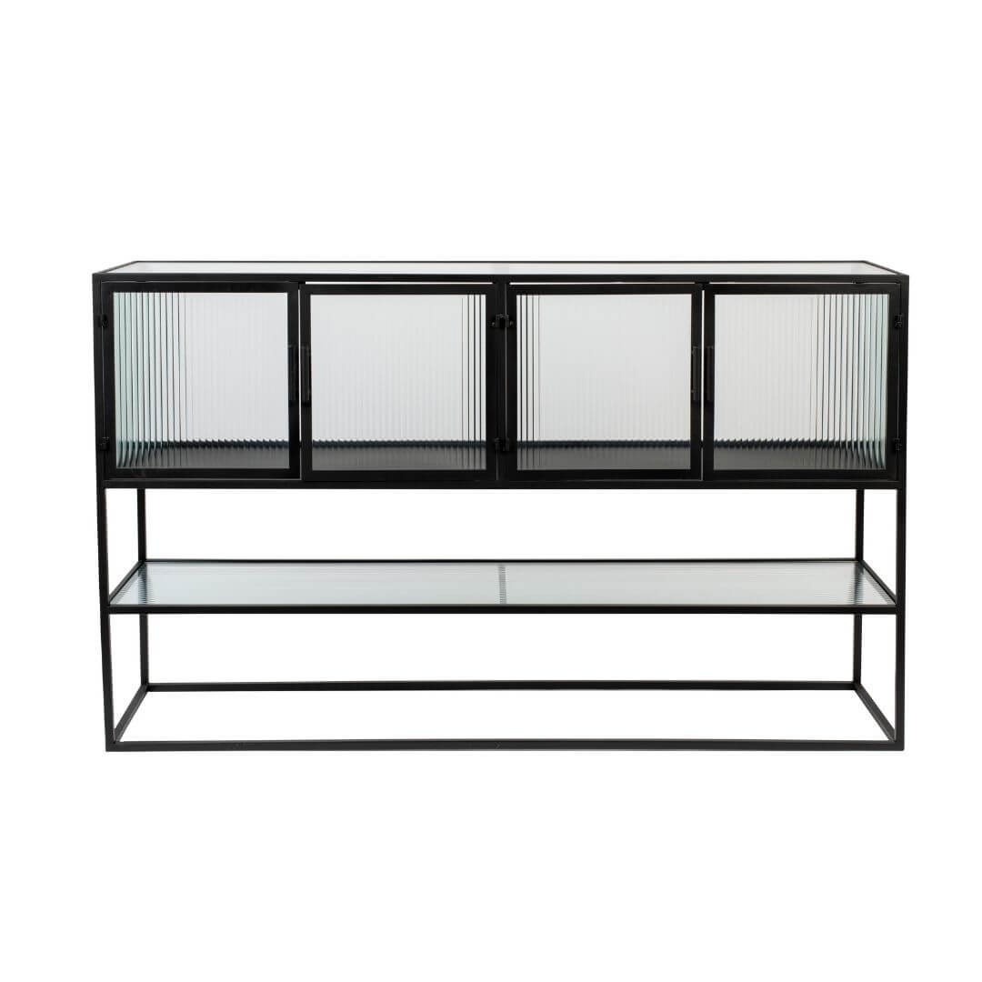buffet/vaisselier haut boli - l 150 x h 90 cm 1 buffet/vaisselier haut boli - l 150 x h 90 cm