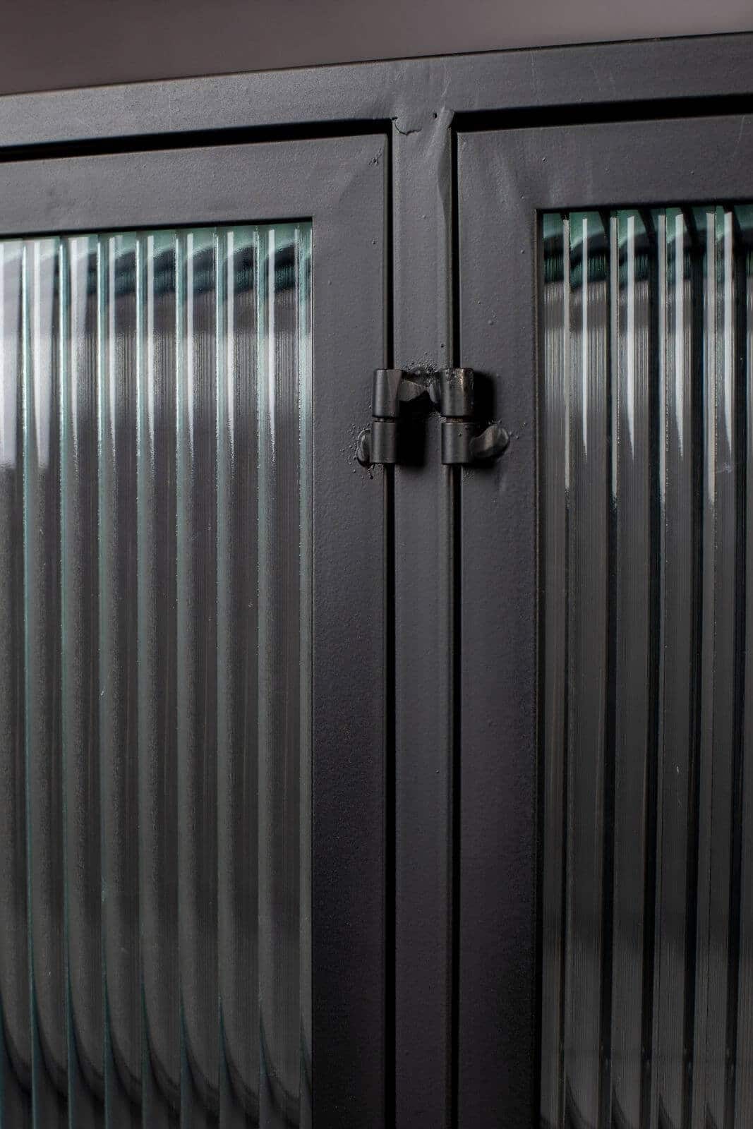 buffet/vaisselier haut boli - l 150 x h 90 cm 6 buffet/vaisselier haut boli - l 150 x h 90 cm – image 6