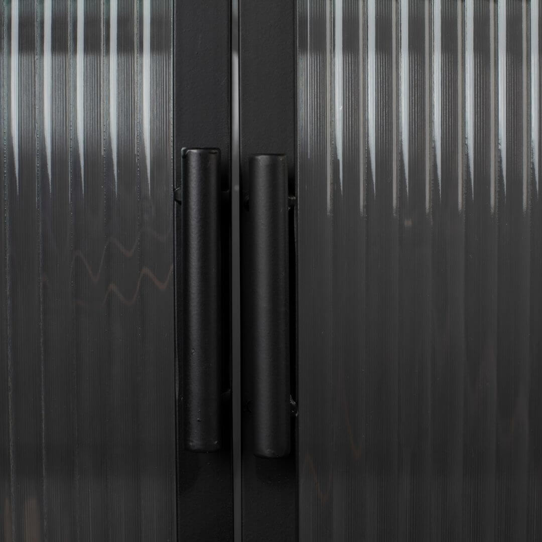 buffet/vaisselier haut boli - l 150 x h 90 cm 7 buffet/vaisselier haut boli - l 150 x h 90 cm – image 7