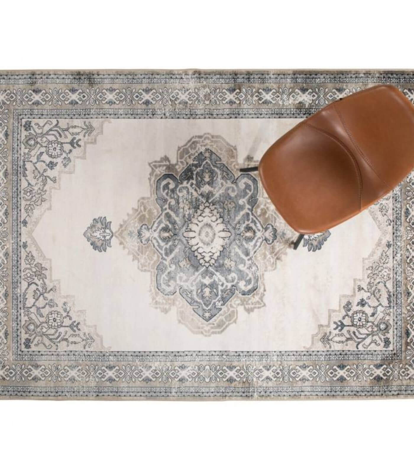 tapis mahal - grey - 200 x 300 cm 4 tapis mahal - grey - 200 x 300 cm – image 4