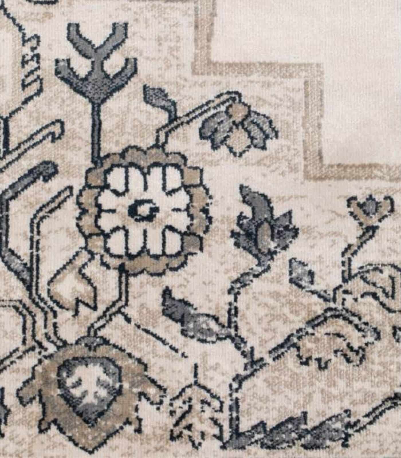 tapis mahal - grey - 200 x 300 cm 6 tapis mahal - grey - 200 x 300 cm – image 6