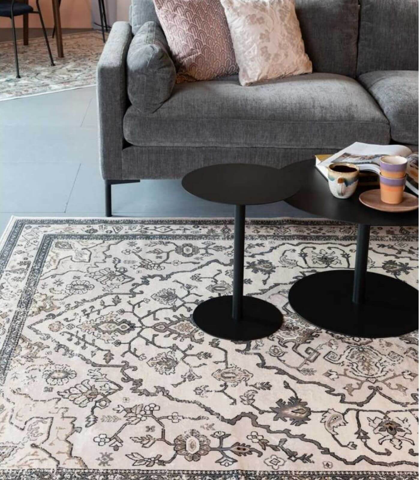 tapis trijntje - grey - 200 x 300 cm 3 tapis trijntje - grey - 200 x 300 cm – image 3