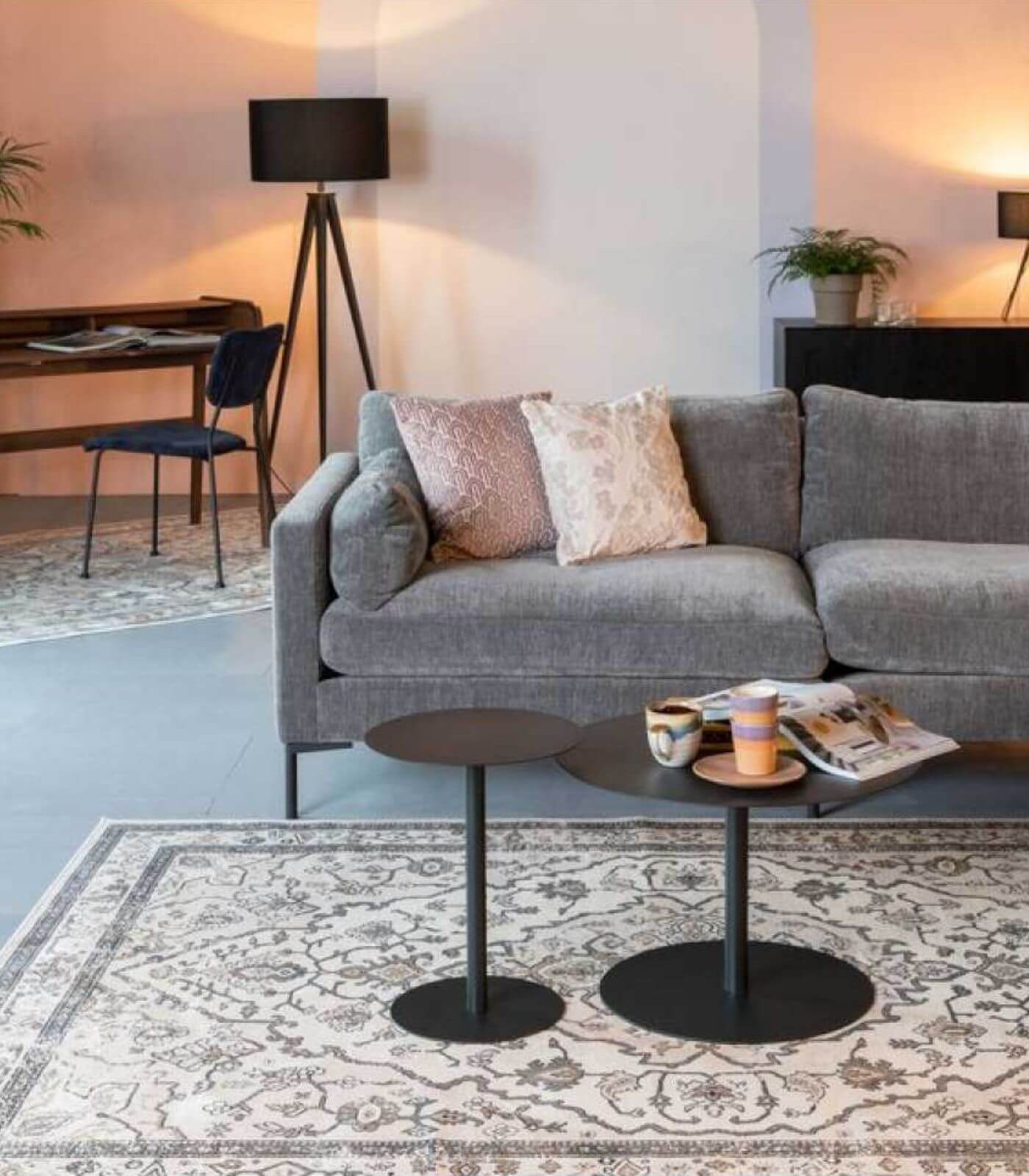 tapis trijntje - grey - 200 x 300 cm 2 tapis trijntje - grey - 200 x 300 cm – image 2