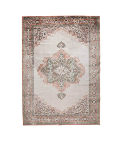 Tapis Mahal - Pink/Olive - 170 x 240 cm