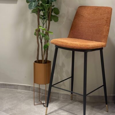 tabouret de bar lionel - terracota