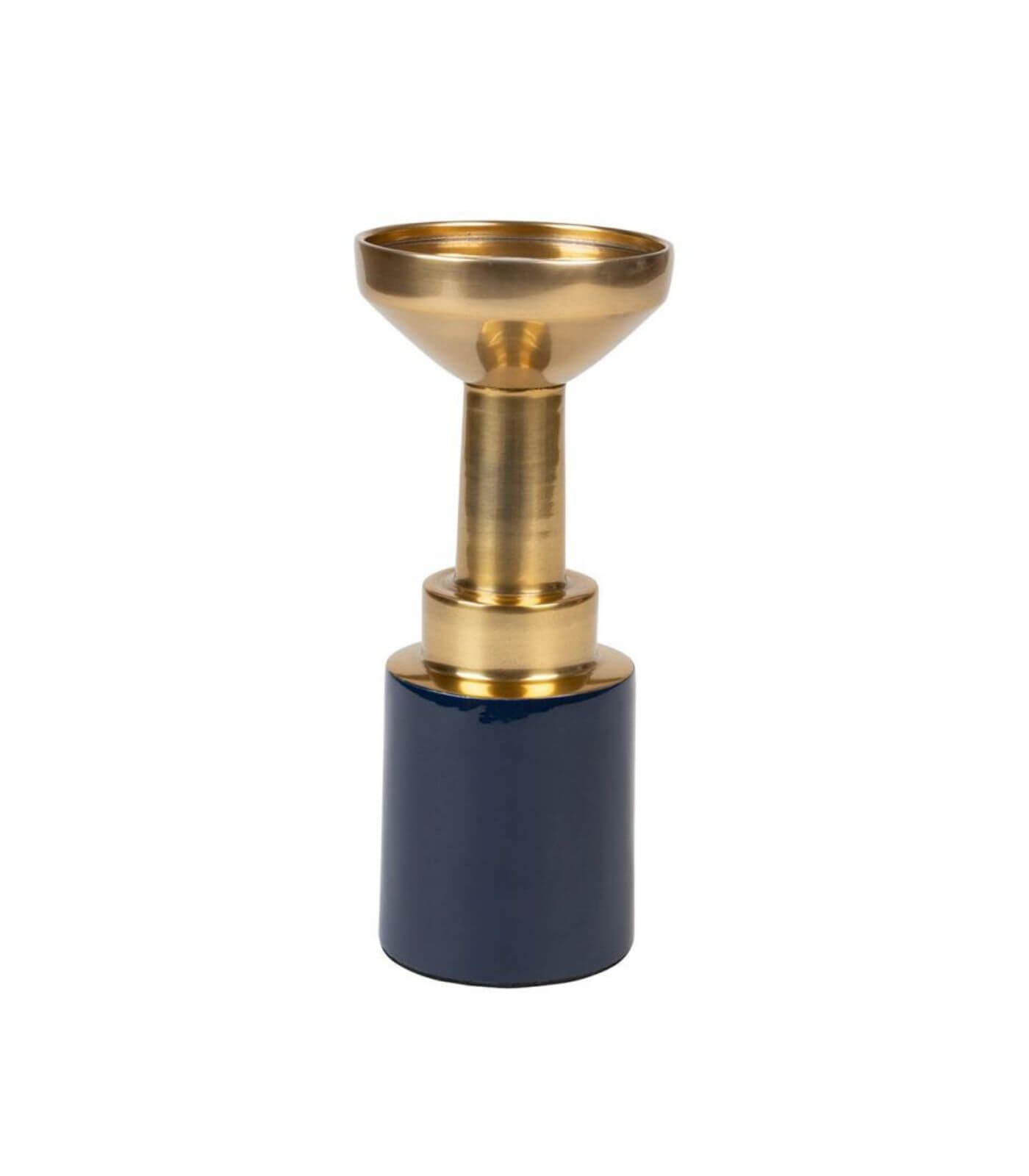 bougeoir glam - bleu - m 1 bougeoir glam - bleu - m