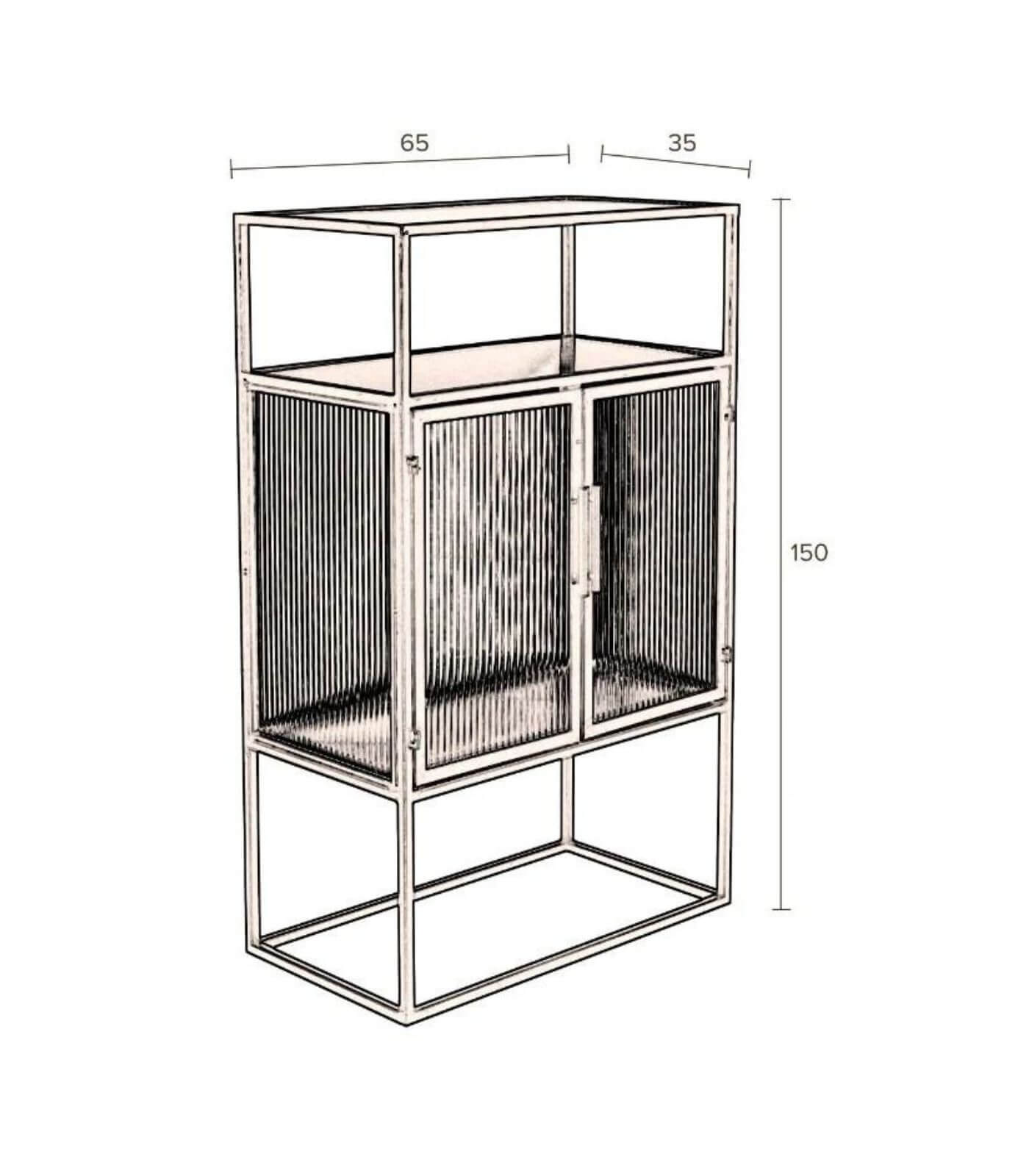 vitrine boli - l 65 x h 105 cm 8 vitrine boli - l 65 x h 105 cm – image 8