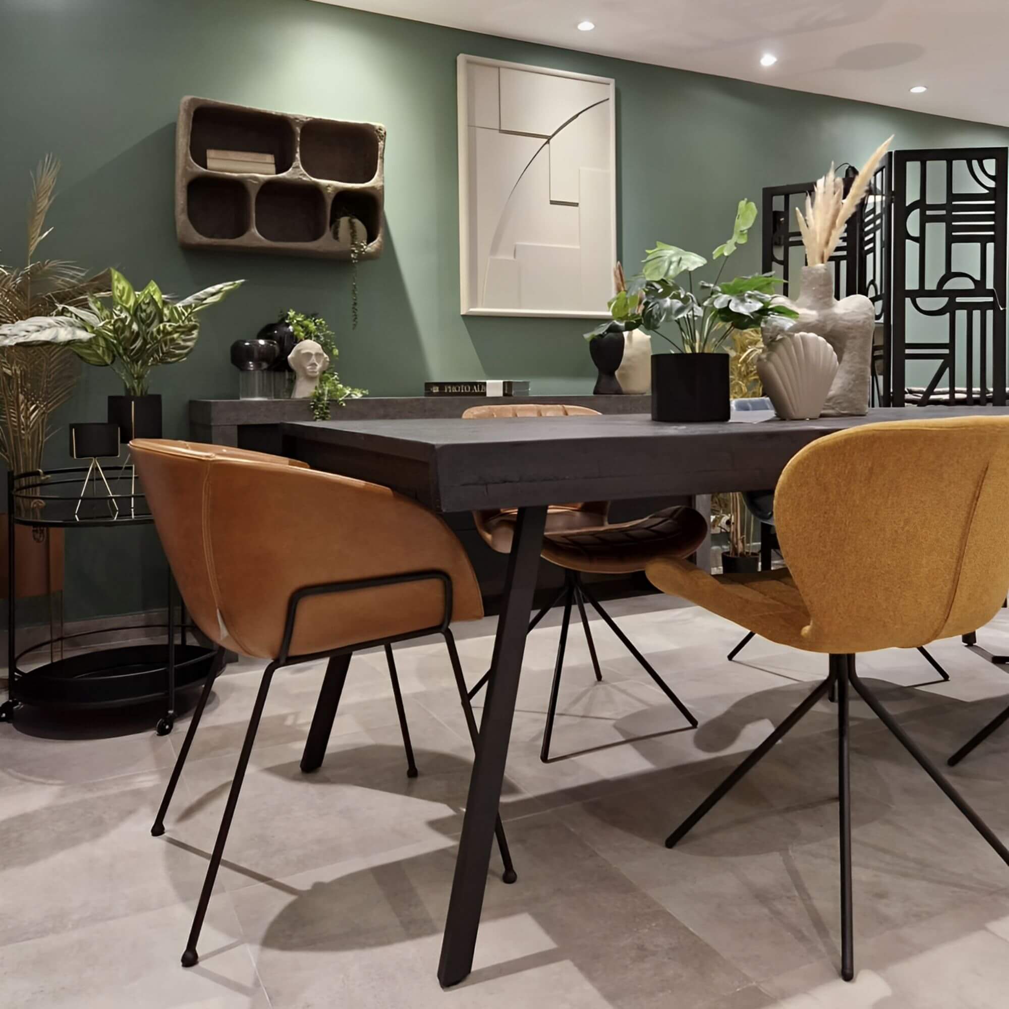 table/bureau suri 220x100 cm - noir 5 table/bureau suri 220x100 cm - noir – image 5