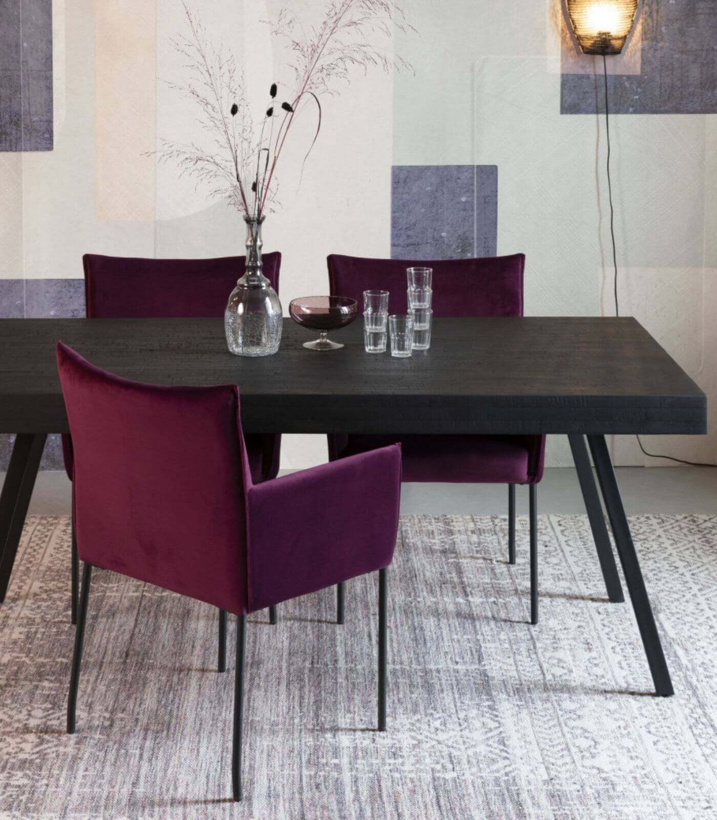 table/bureau suri 220x100 cm - noir 7 table/bureau suri 220x100 cm - noir – image 7