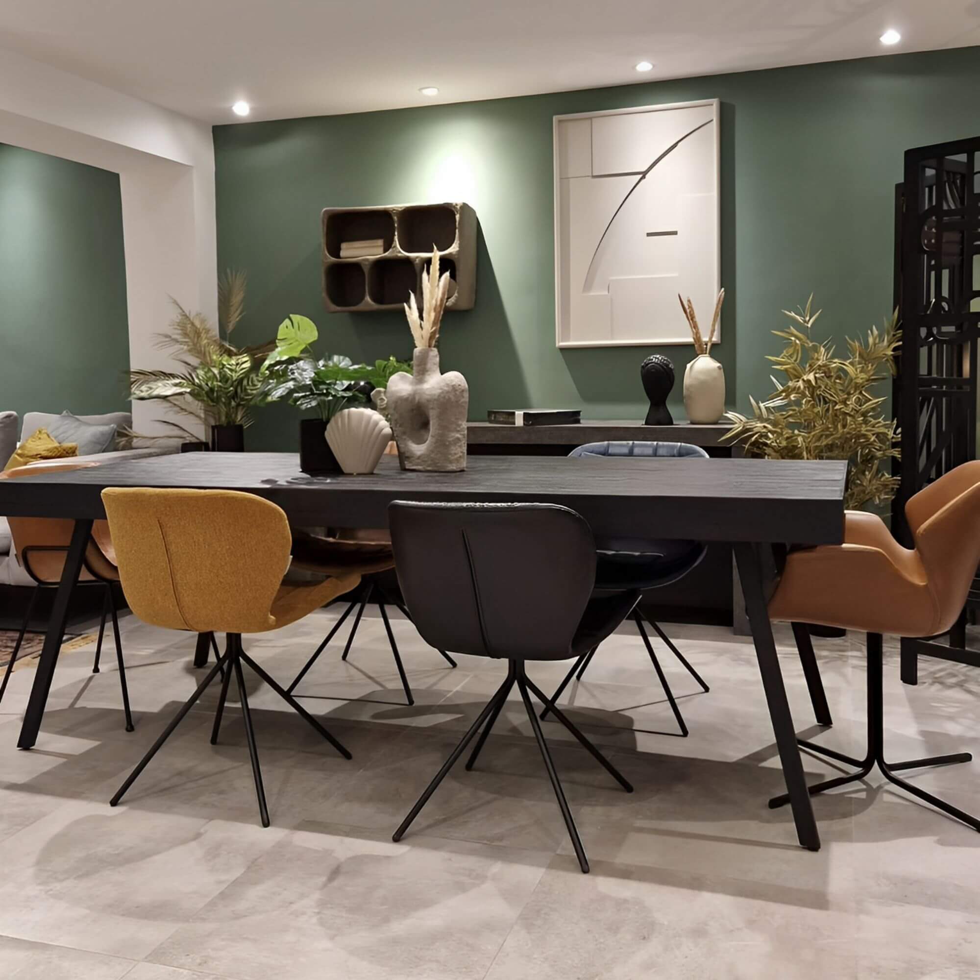 table/bureau suri 220x100 cm - noir 6 table/bureau suri 220x100 cm - noir – image 6