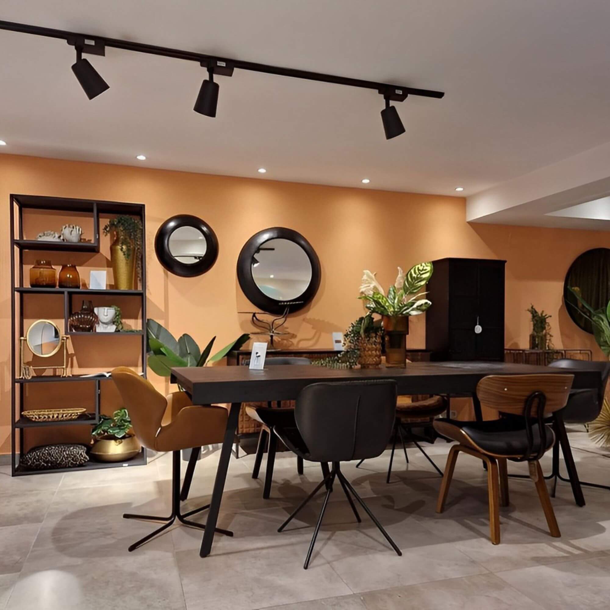 table/bureau suri 220x100 cm - noir 4 table/bureau suri 220x100 cm - noir – image 4