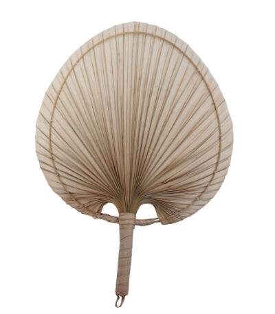 décoration murale eventail - h 54 x l 41 cm