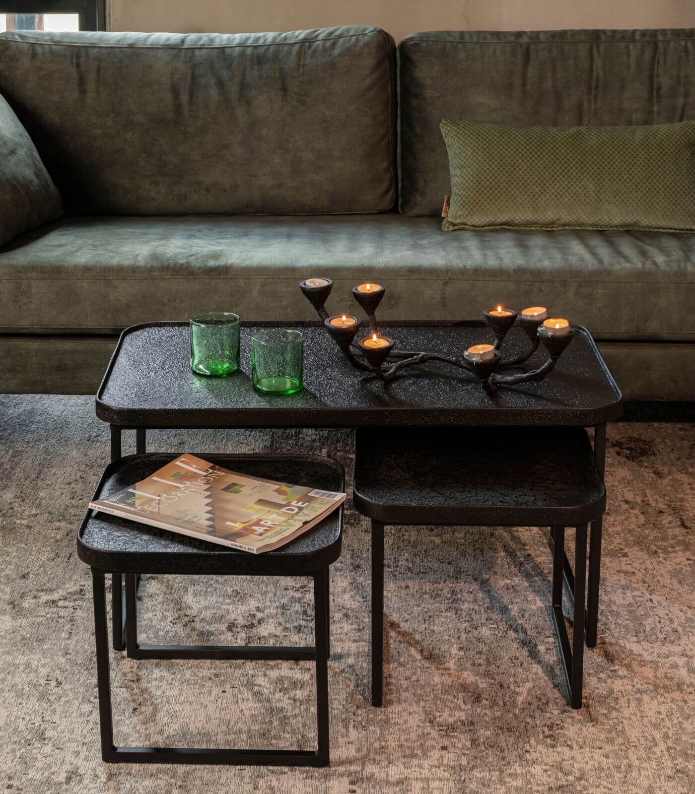 table basse winston - 3 sets 2 table basse winston - 3 sets – image 2