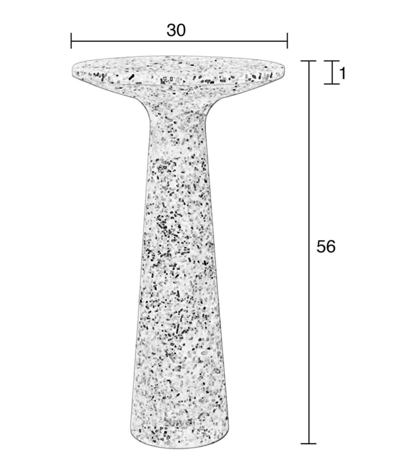 table d'appoint victoria s - recyclé - indoor/outdoor 8 table d'appoint victoria s - recyclé - indoor/outdoor – image 8