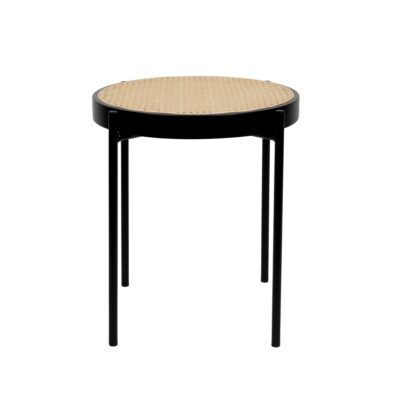 Table d'appoint Spike - Cannage - Ø 50 x H 52 cm