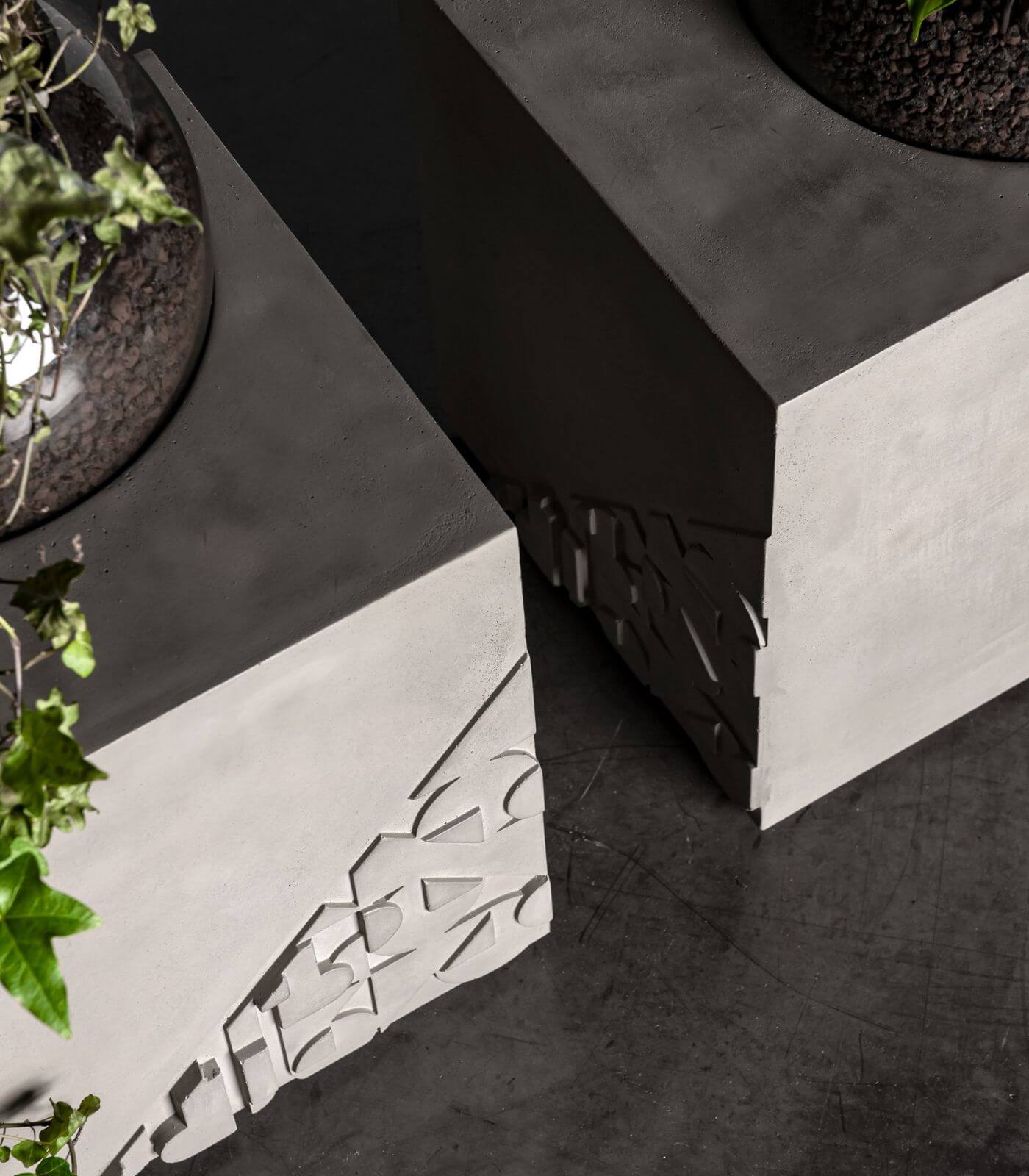 table d'appoint curb - lyon beton 2 table d'appoint curb - lyon beton – image 2