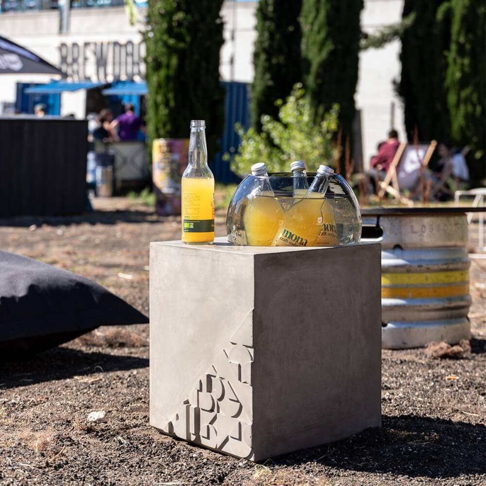 table d'appoint curb - lyon beton 5 table dappoint curb