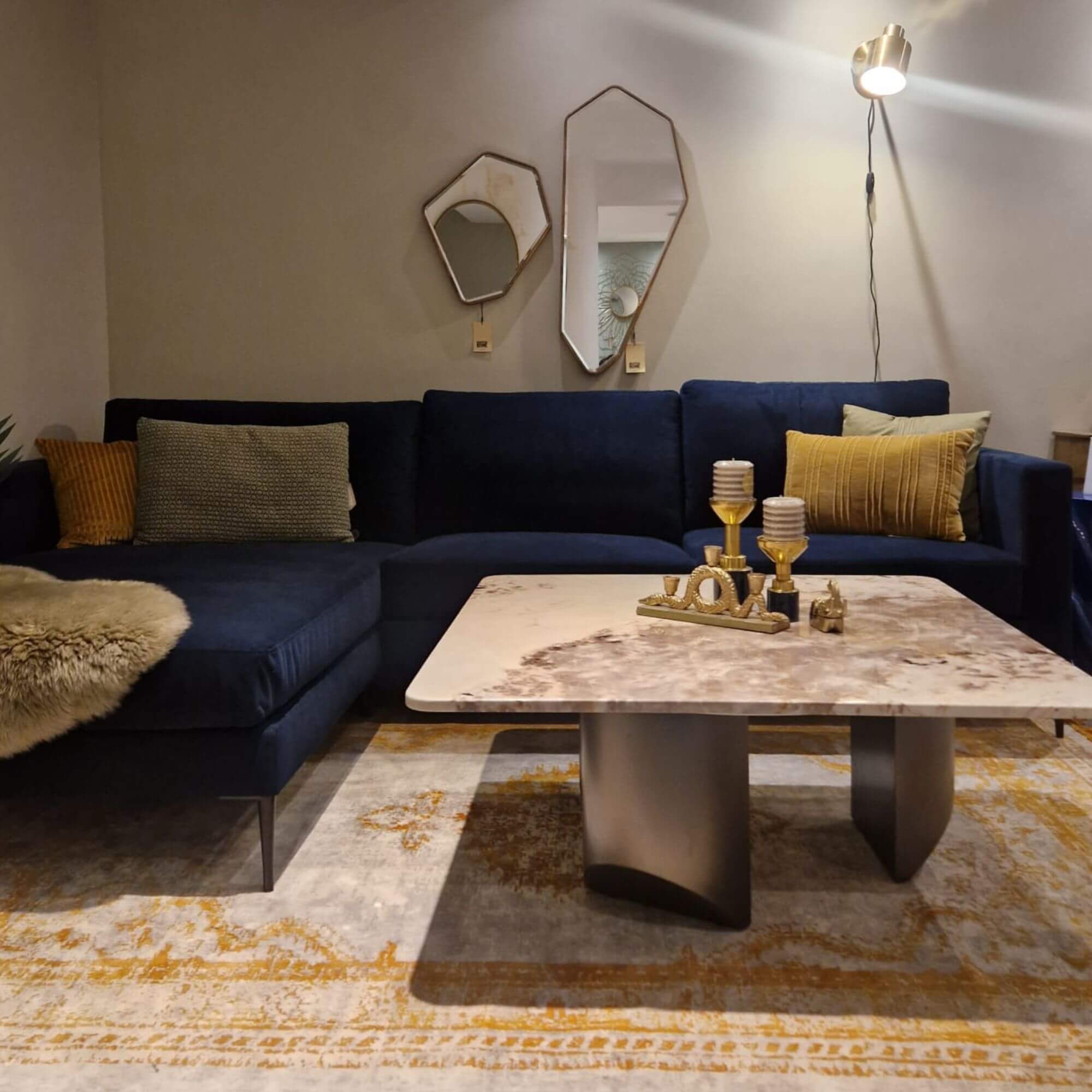 table basse morgan - l 100 x p 100 x h 40 cm 2 table basse morgan - l 100 x p 100 x h 40 cm – image 2