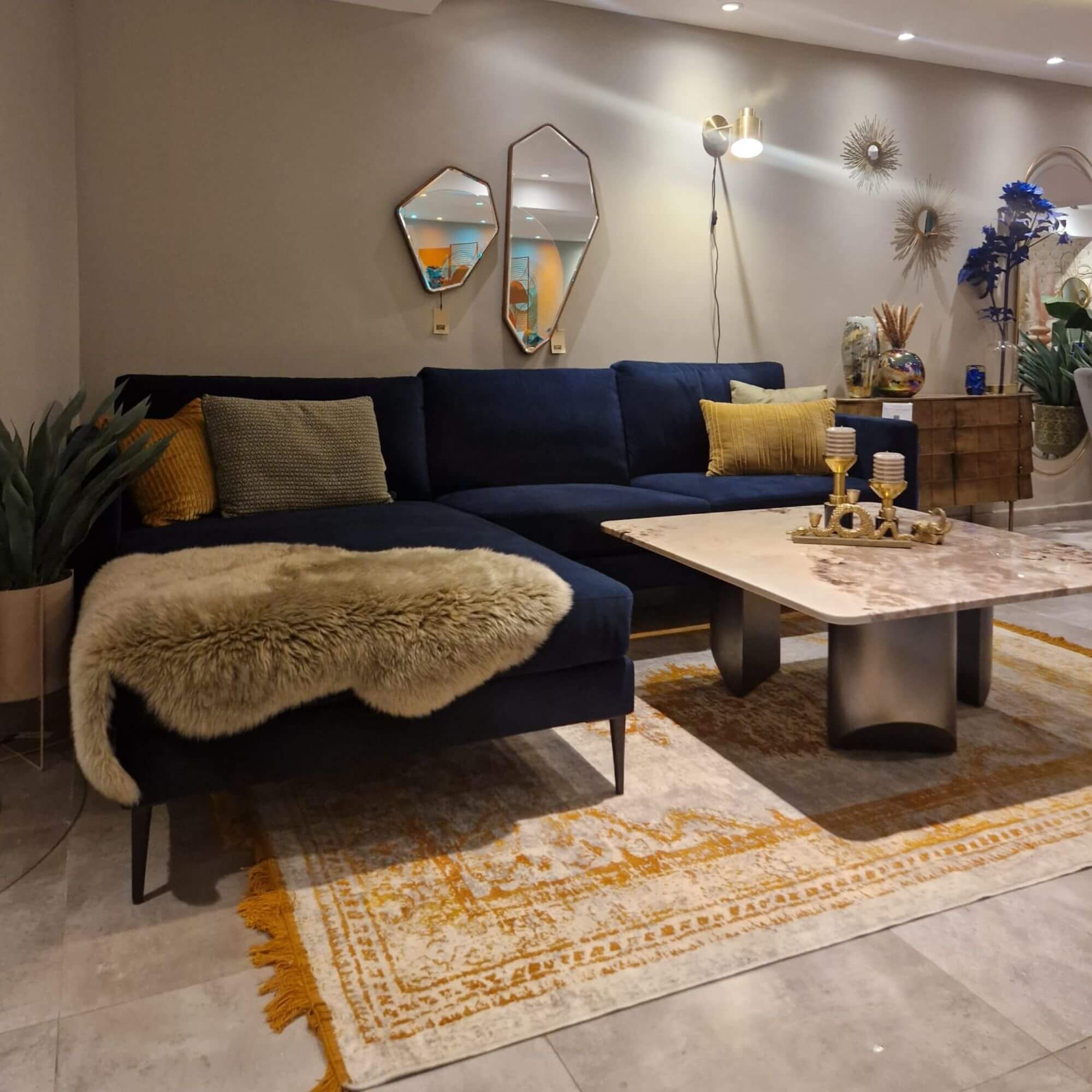 table basse morgan - l 100 x p 100 x h 40 cm 3 table basse morgan - l 100 x p 100 x h 40 cm – image 3