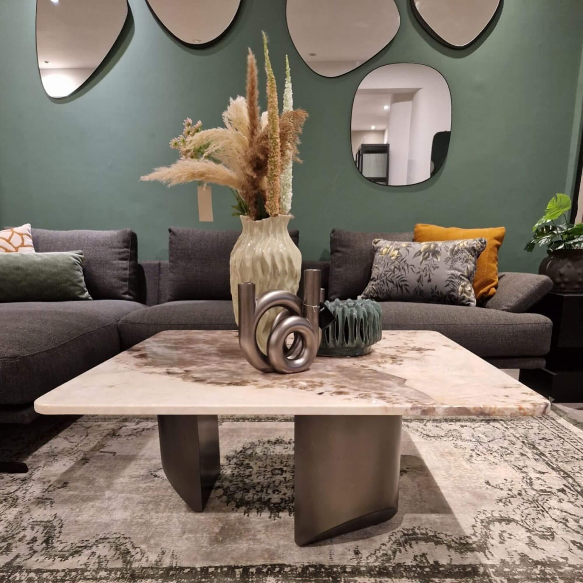 table basse morgan - l 100 x p 100 x h 40 cm 1 table basse morgan - l 100 x p 100 x h 40 cm