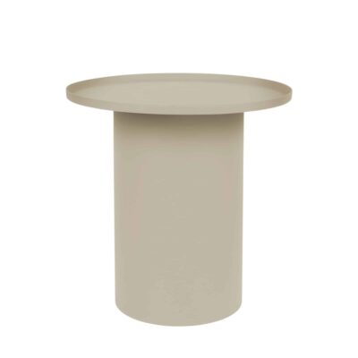 table d'appoint sverre - ivoire - ⌀ 45,5 x h 45 cm