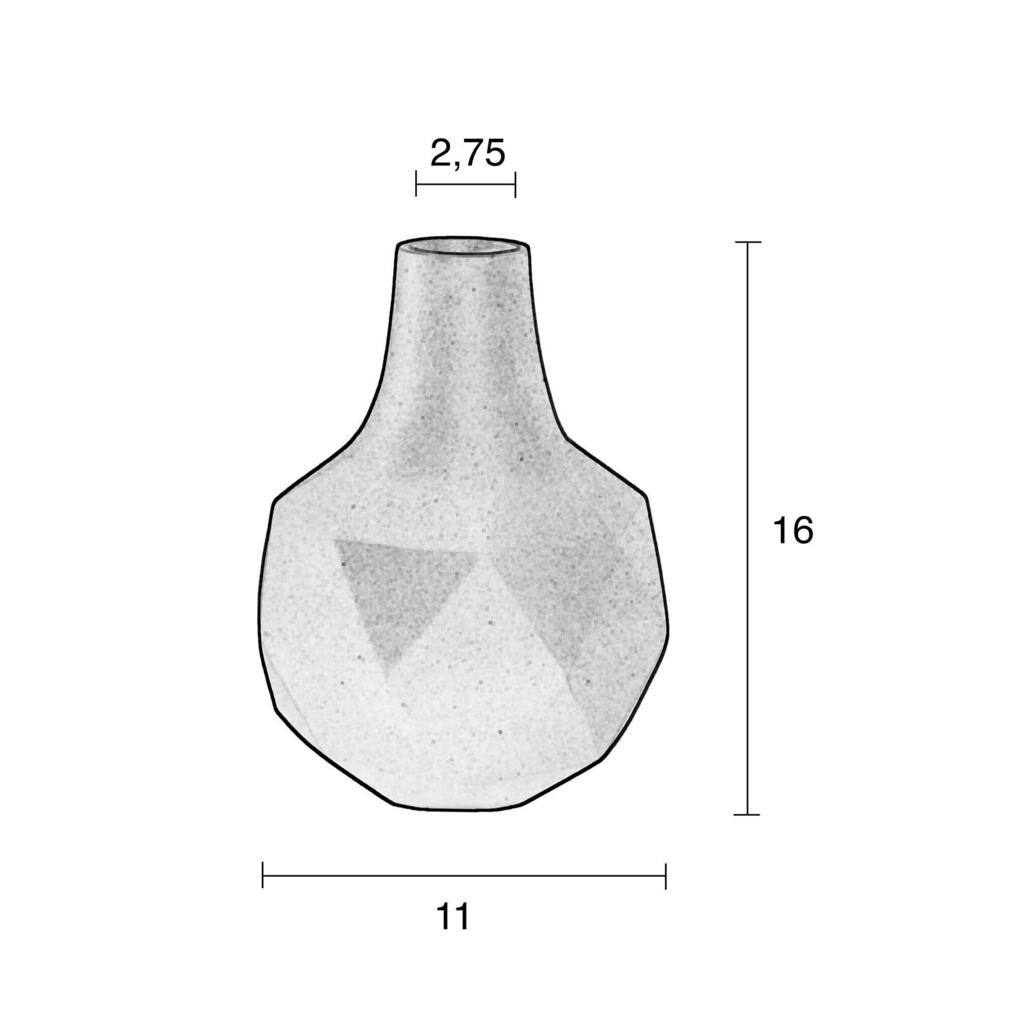 vase bloom - bleu - alu 5 vase bloom - bleu - alu – image 5