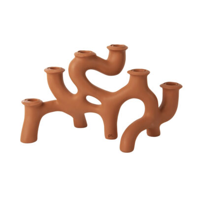 Chandelier Swirls - Terracotta - L