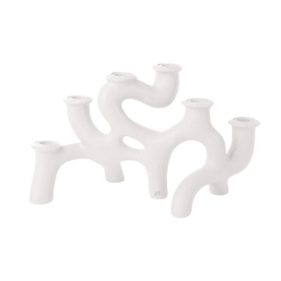 Chandelier Swirls - Blanc - L