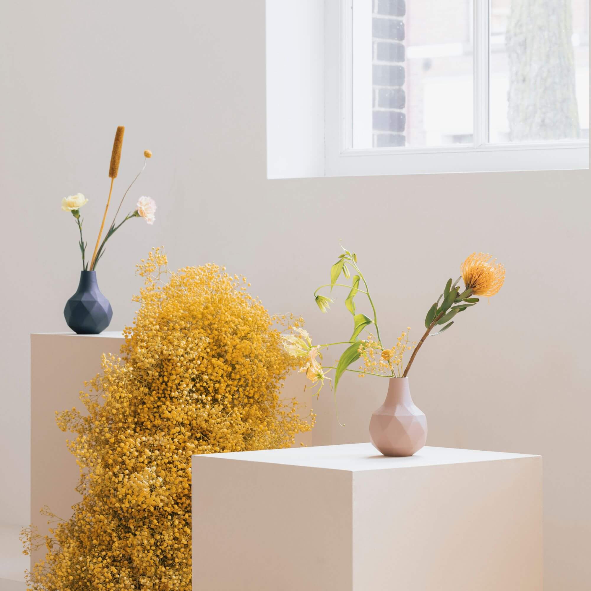 vase bloom - bleu - alu 4 vase bloom - bleu - alu – image 4