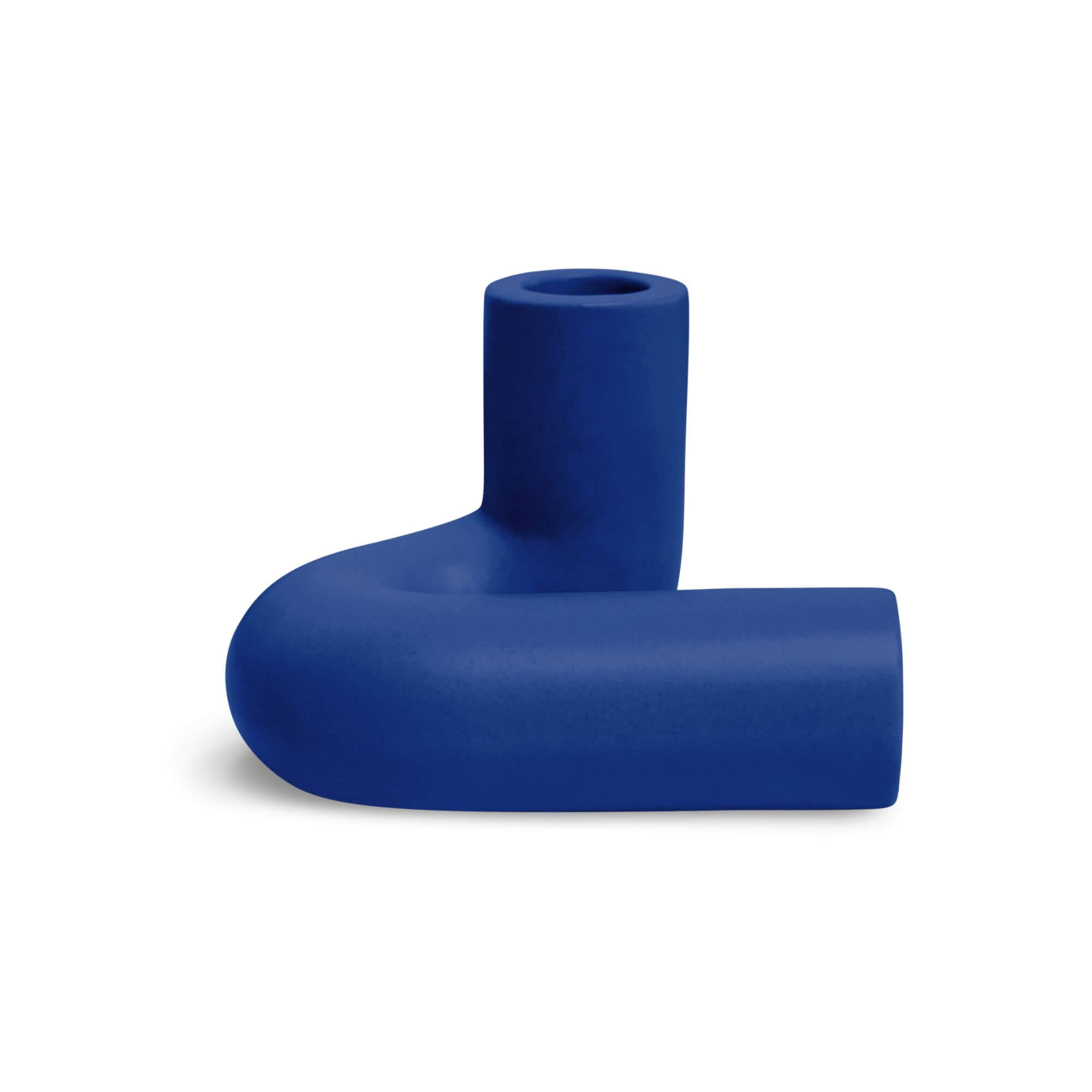 bougeoir templo - bleu 1 bougeoir templo - bleu