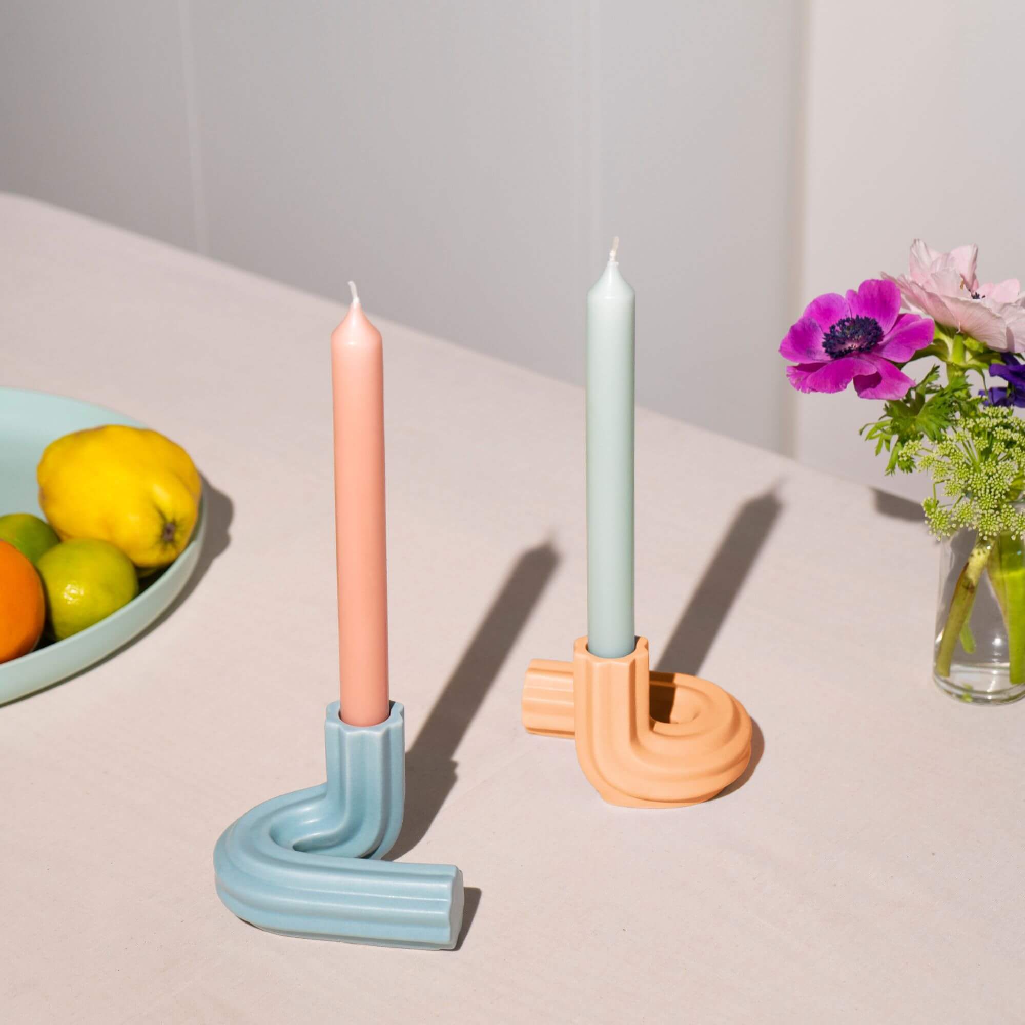 bougeoir templo - bleu 3 bougeoir templo - bleu – image 3