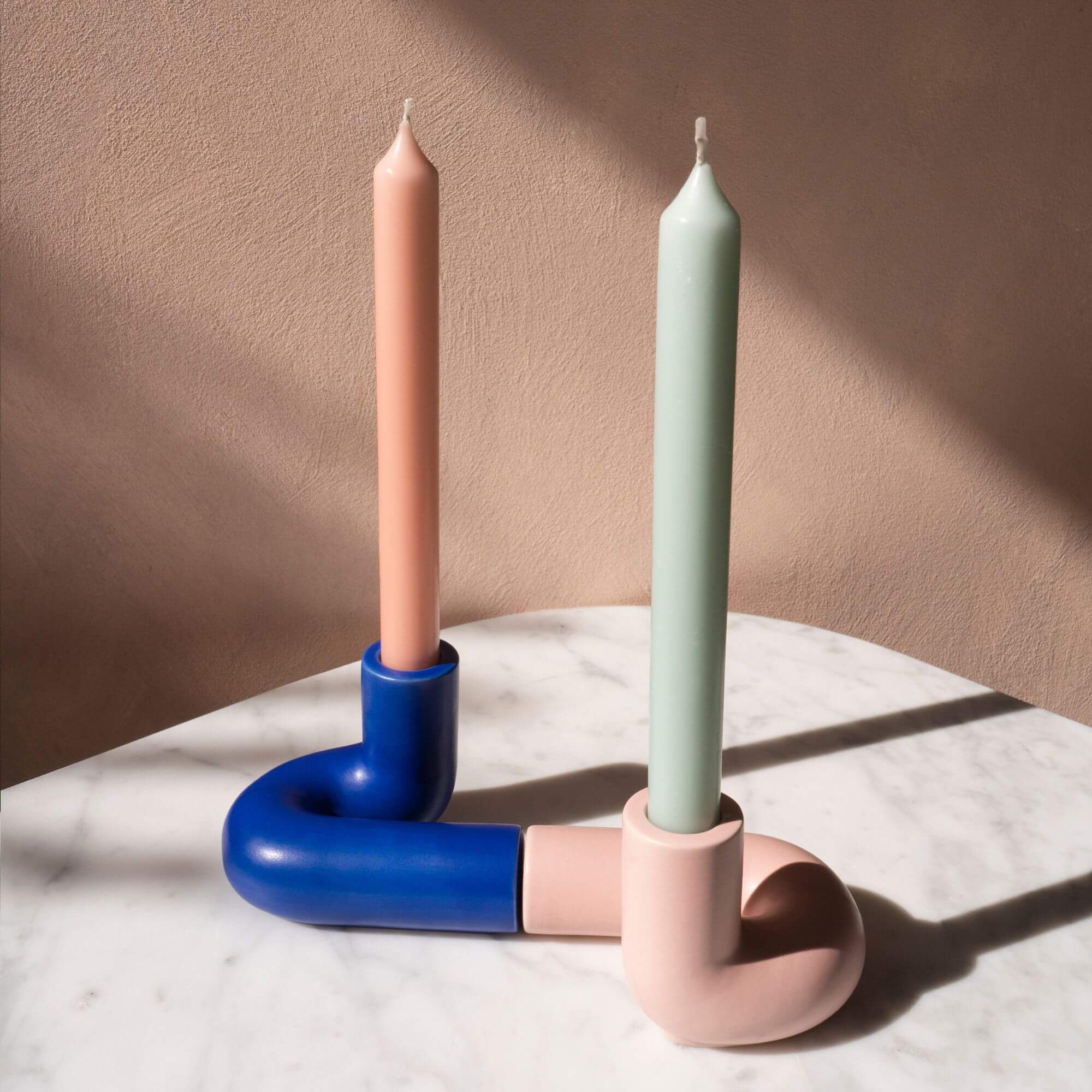 bougeoir templo - bleu 3 bougeoir templo - bleu – image 3