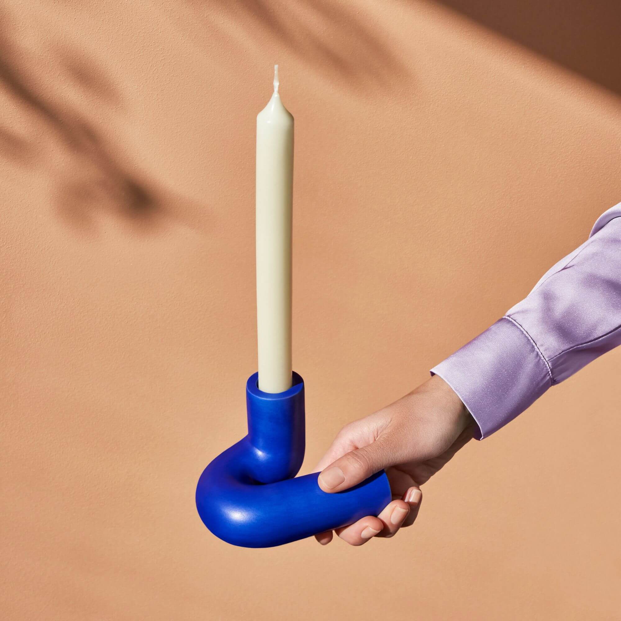 bougeoir templo - bleu 4 bougeoir templo - bleu – image 4