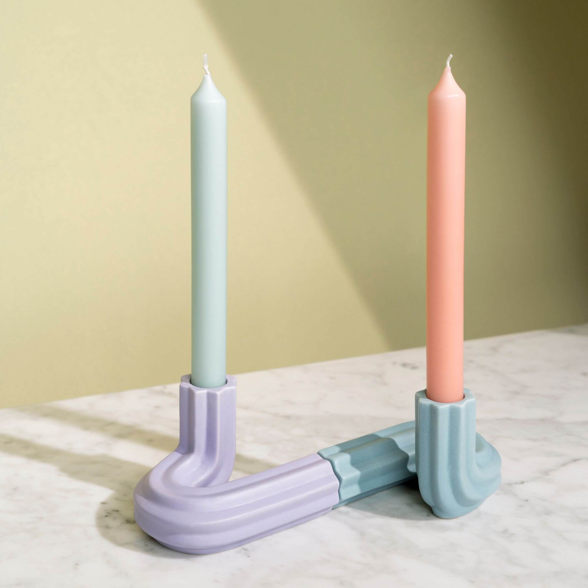 bougeoir templo - bleu 4 bougeoir templo - bleu – image 4