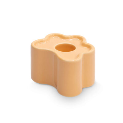 bougeoir flora - moutarde - s