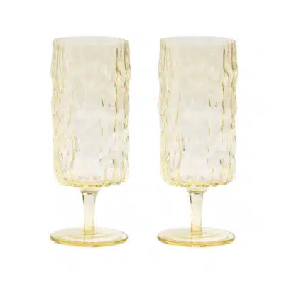 home 66 flûte trunk - set de 2 - jaune