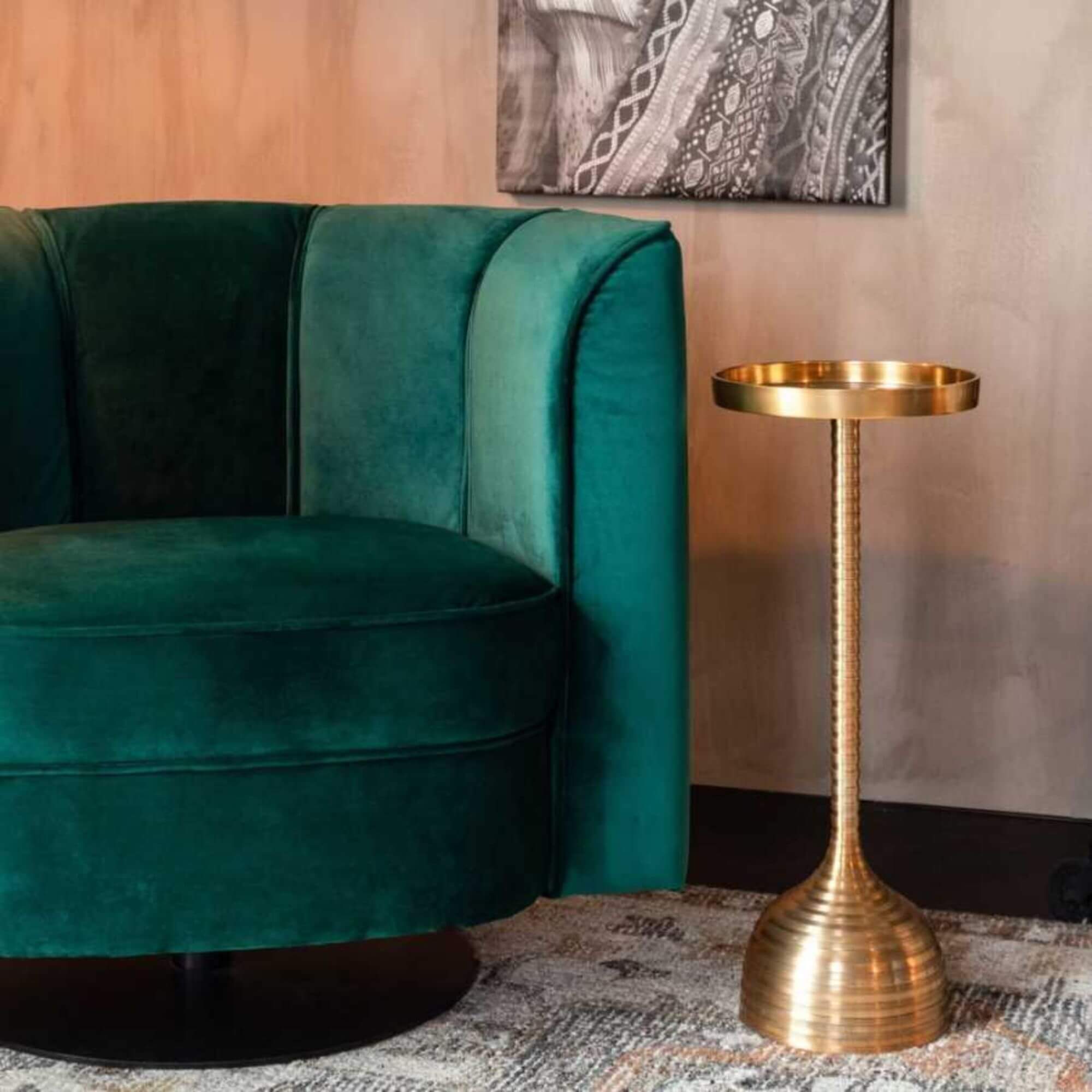 table d'appoint turner - doré - ø 21 x h 61 cm 5 table d'appoint turner - doré - ø 21 x h 61 cm – image 5