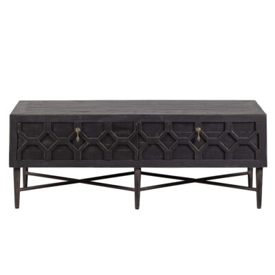 meuble tv/table basse bequest - l 120 x h 46 cm