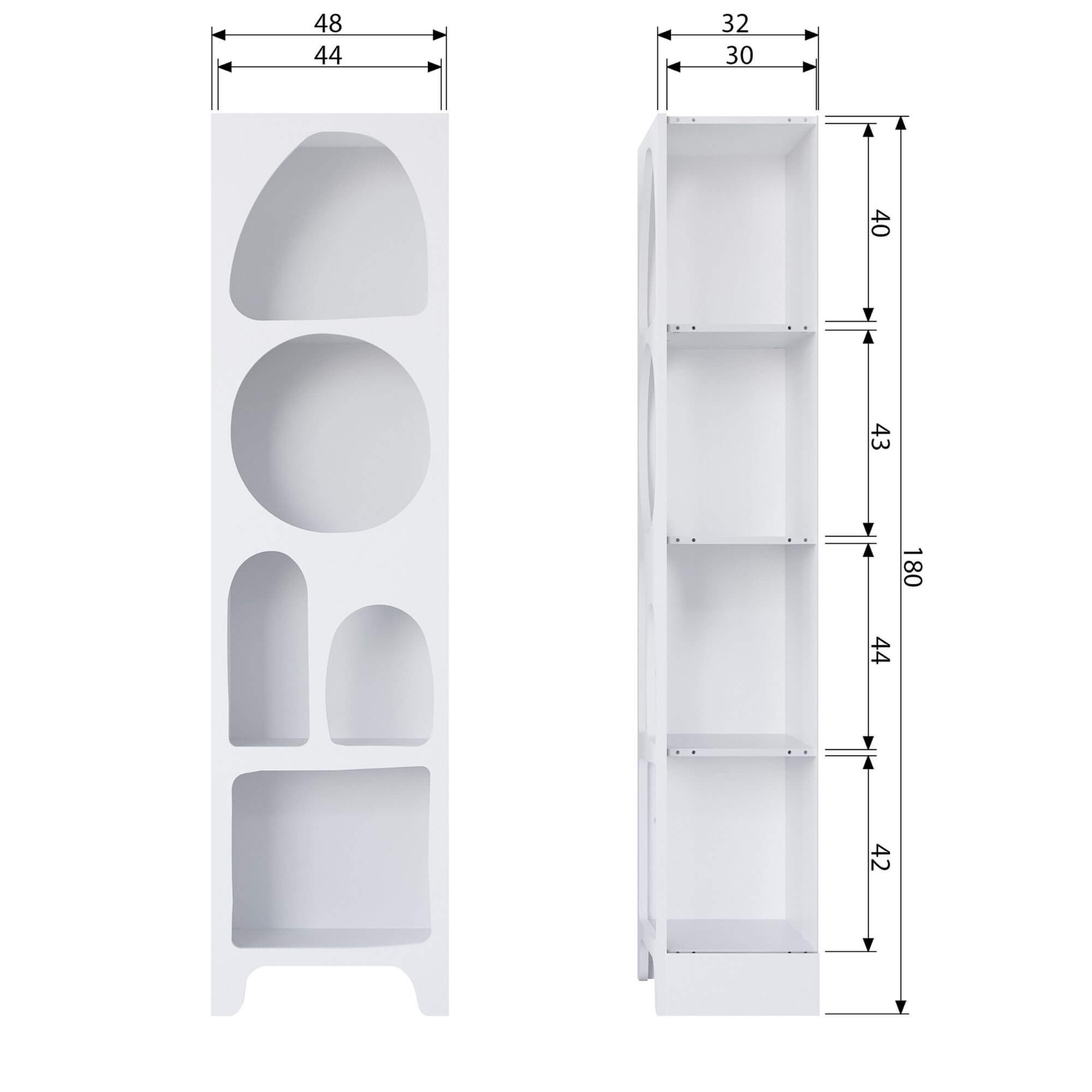 bibliothèque caz - h 180 x l 47,5 cm 10 bibliothèque caz - h 180 x l 47,5 cm – image 10