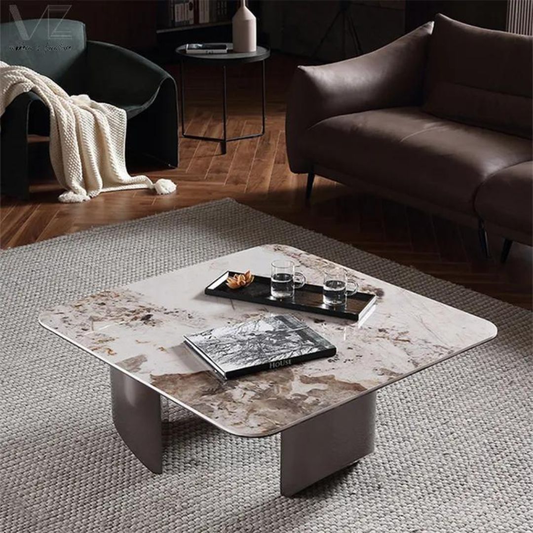table basse morgan - l 100 x p 100 x h 40 cm 5 table basse morgan - l 100 x p 100 x h 40 cm – image 5