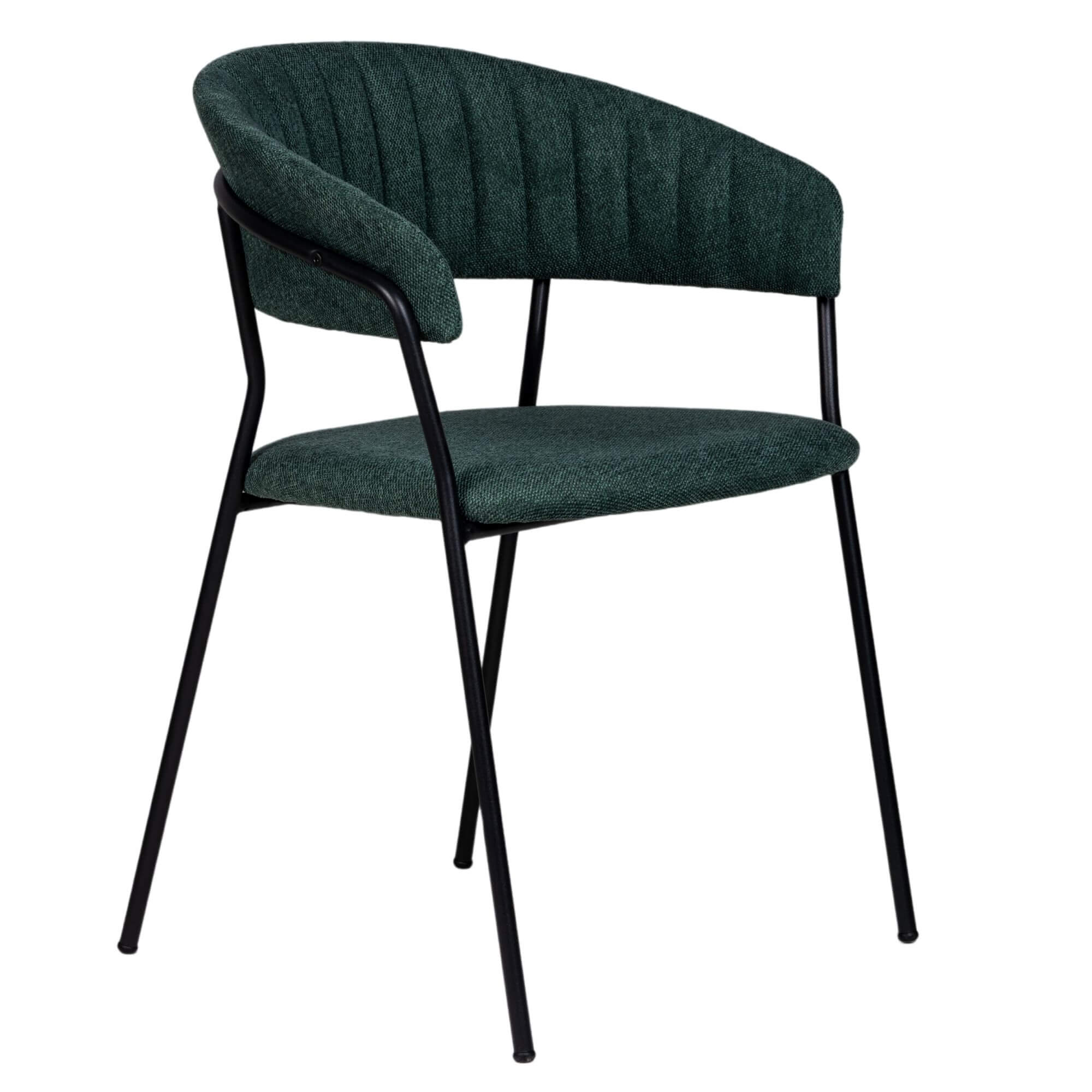 chaise jojo - toile - vert/noir 7 chaise jojo - toile - vert/noir – image 7