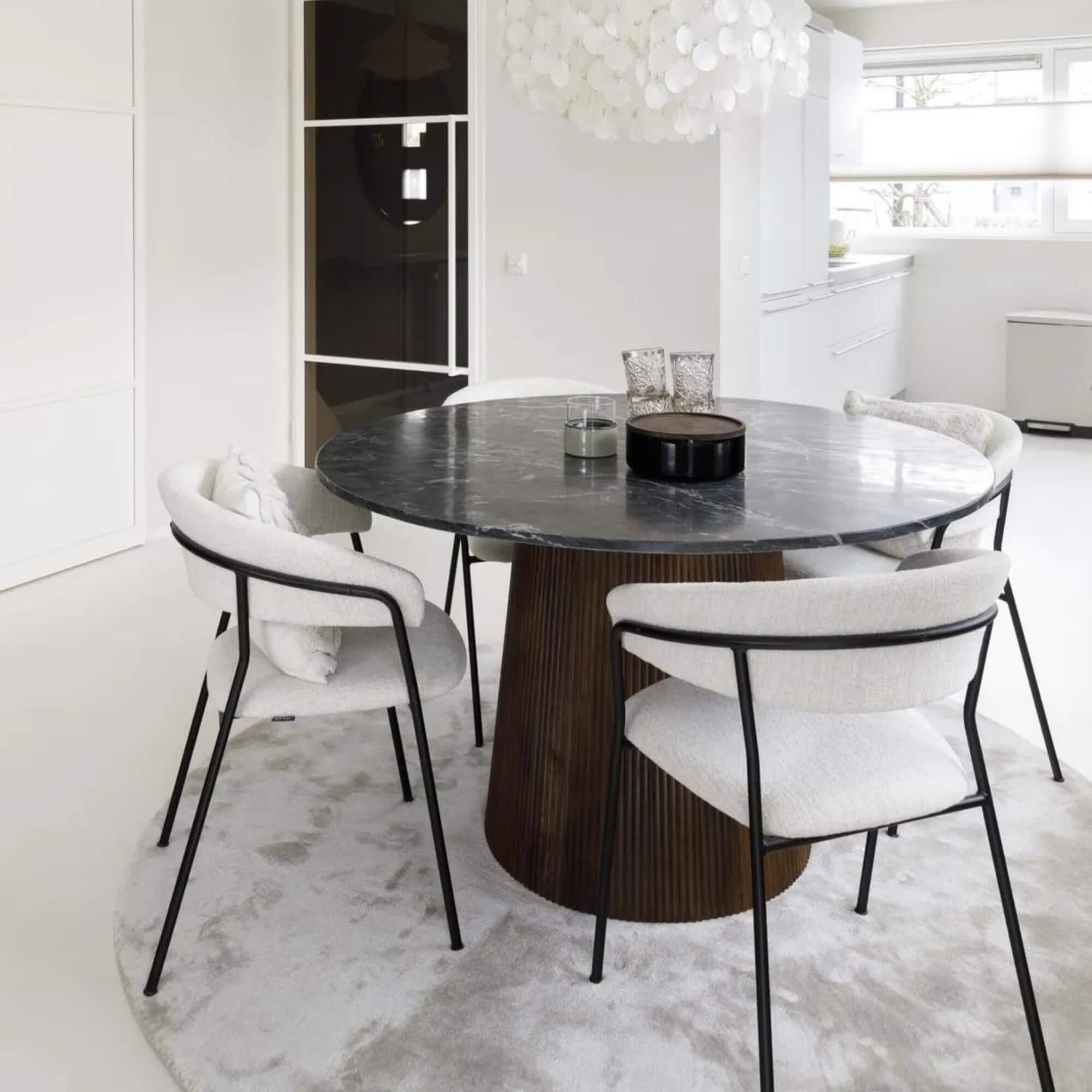 chaise jojo - bouclette - gris 11 chaise jojo - bouclette - gris – image 11