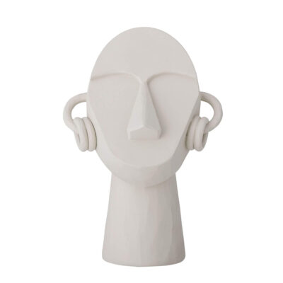 Statuette déco tête Luelle - Résine