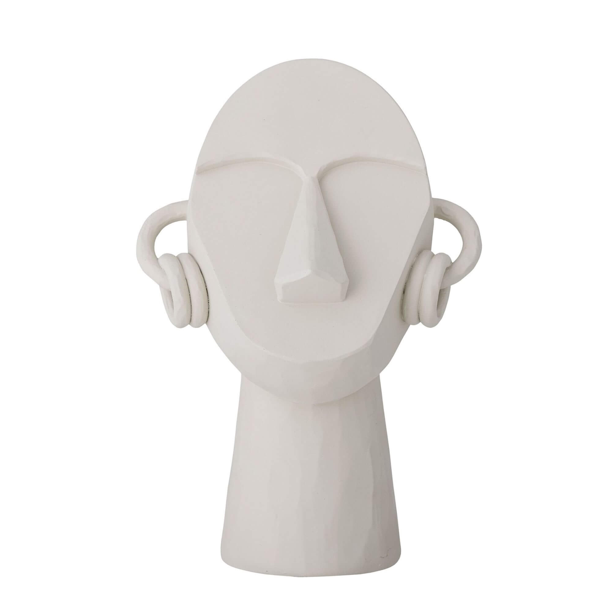 statuette déco tête luelle - résine 1 statuette déco tête luelle - résine