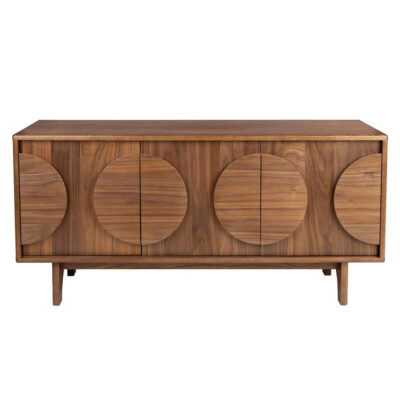 Buffet/Meuble Tv Groove - 3 portes - Noyer