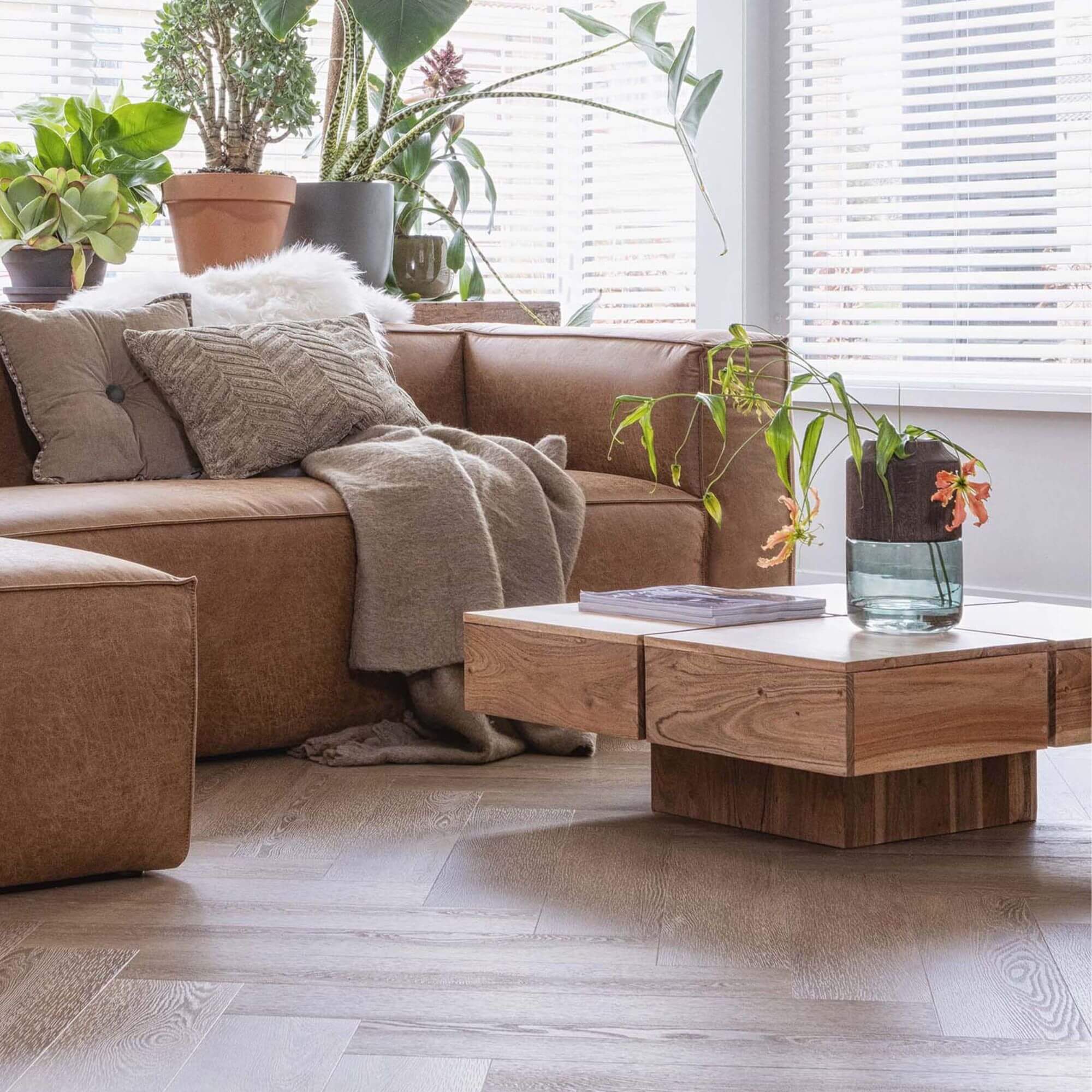 vase celeste - ø 16 x h 28 cm 3 vase celeste - ø 16 x h 28 cm – image 3