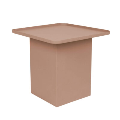 table d'appoint sverre - rose - l 44 x h 40 cm